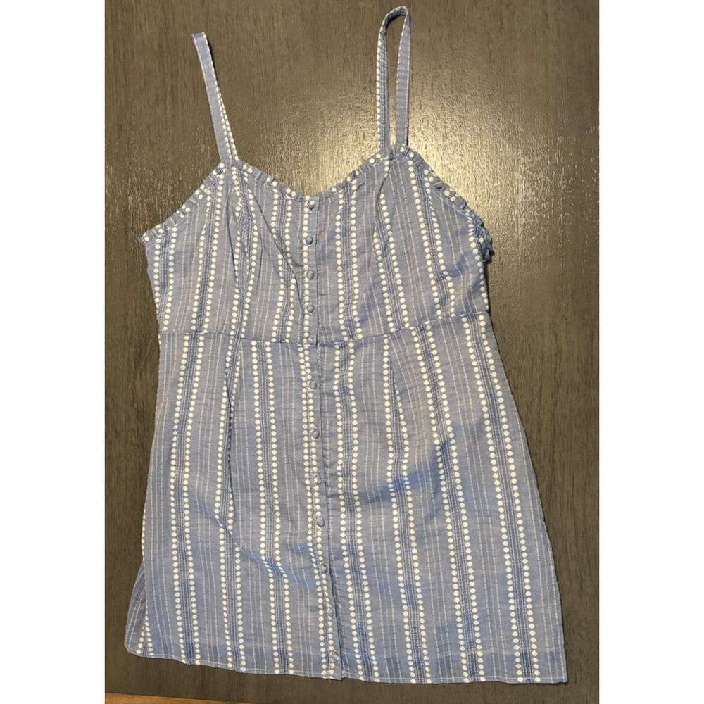 NWT Forever 21 Women's Blue Striped Lined Sundress Size 1X